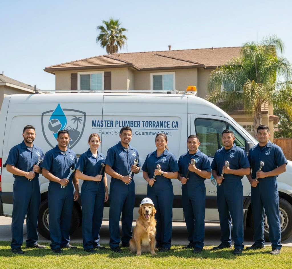 Professional plumber from Master Plumber Torrance CA providing expert plumbing services